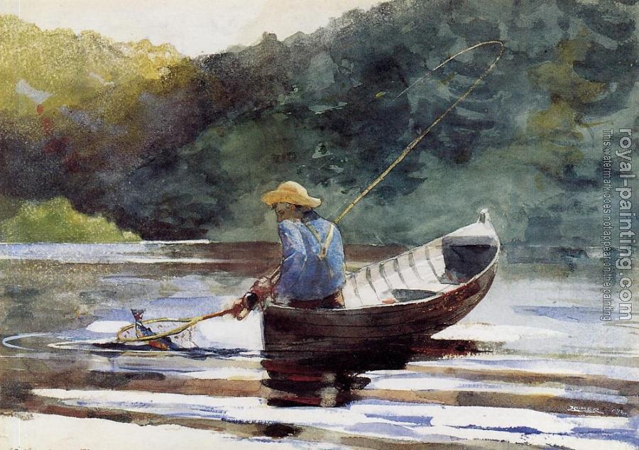 Winslow Homer : Boy Fishing